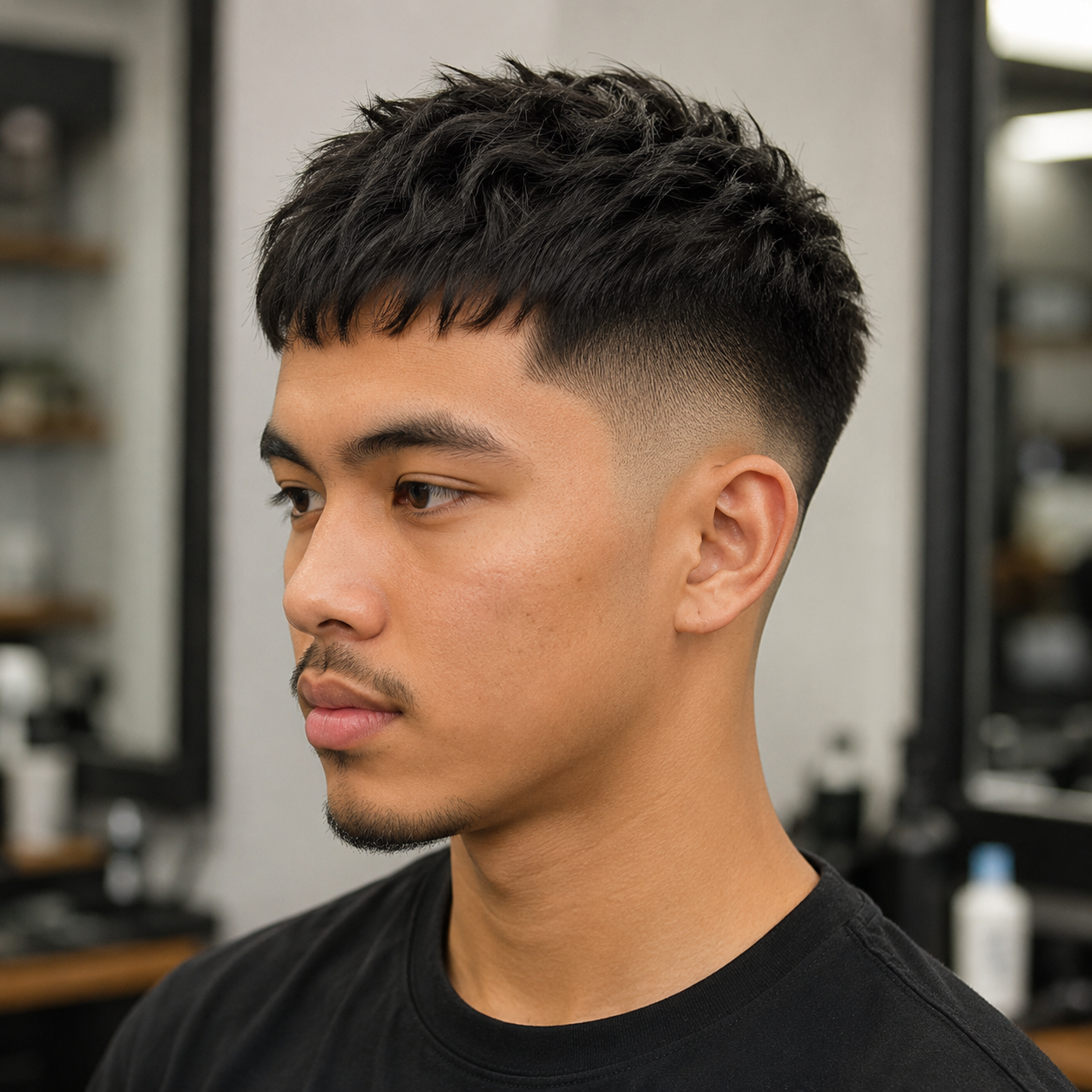 Crop Top haircut