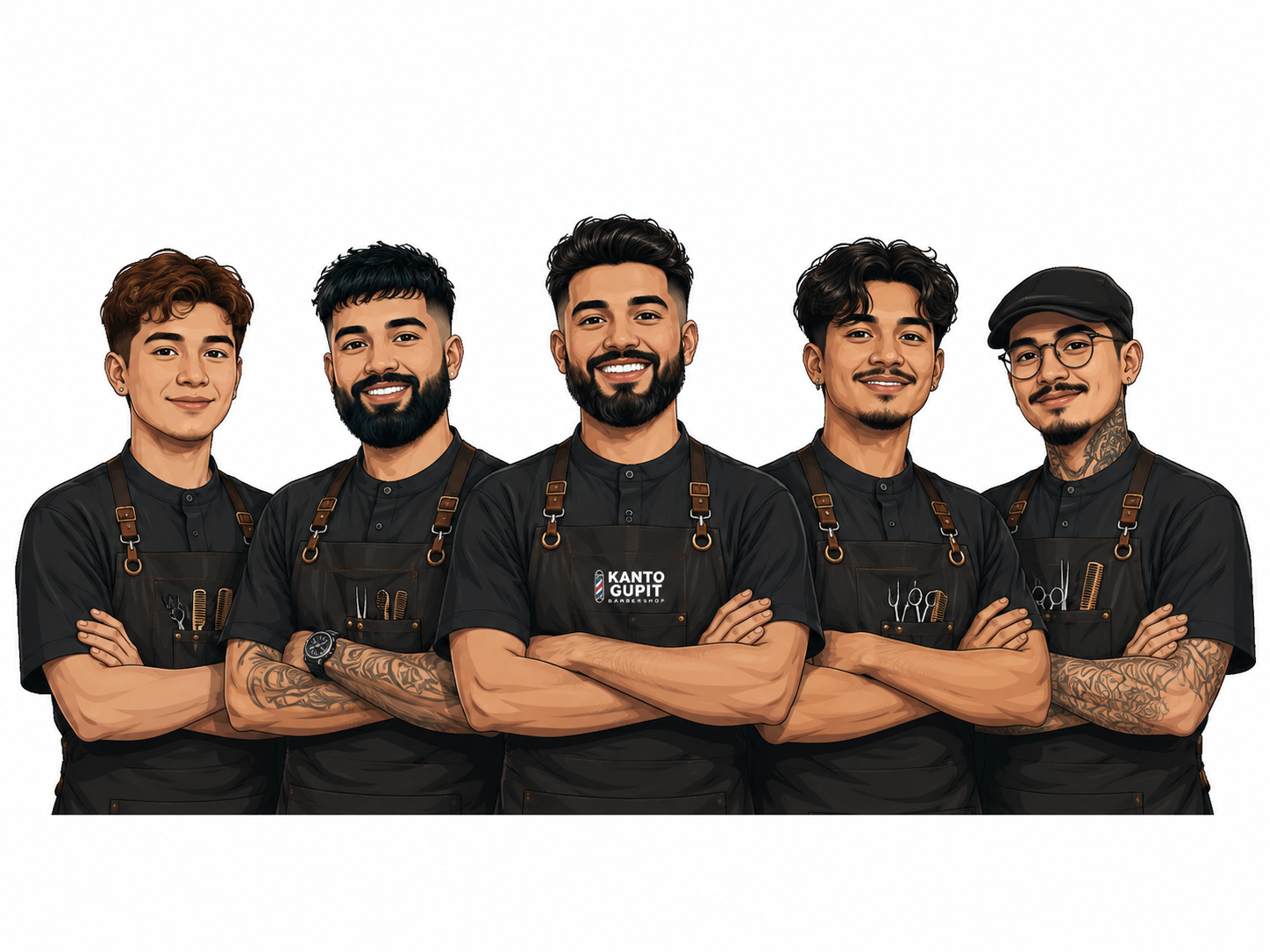 Kanto Gupit barbershop team